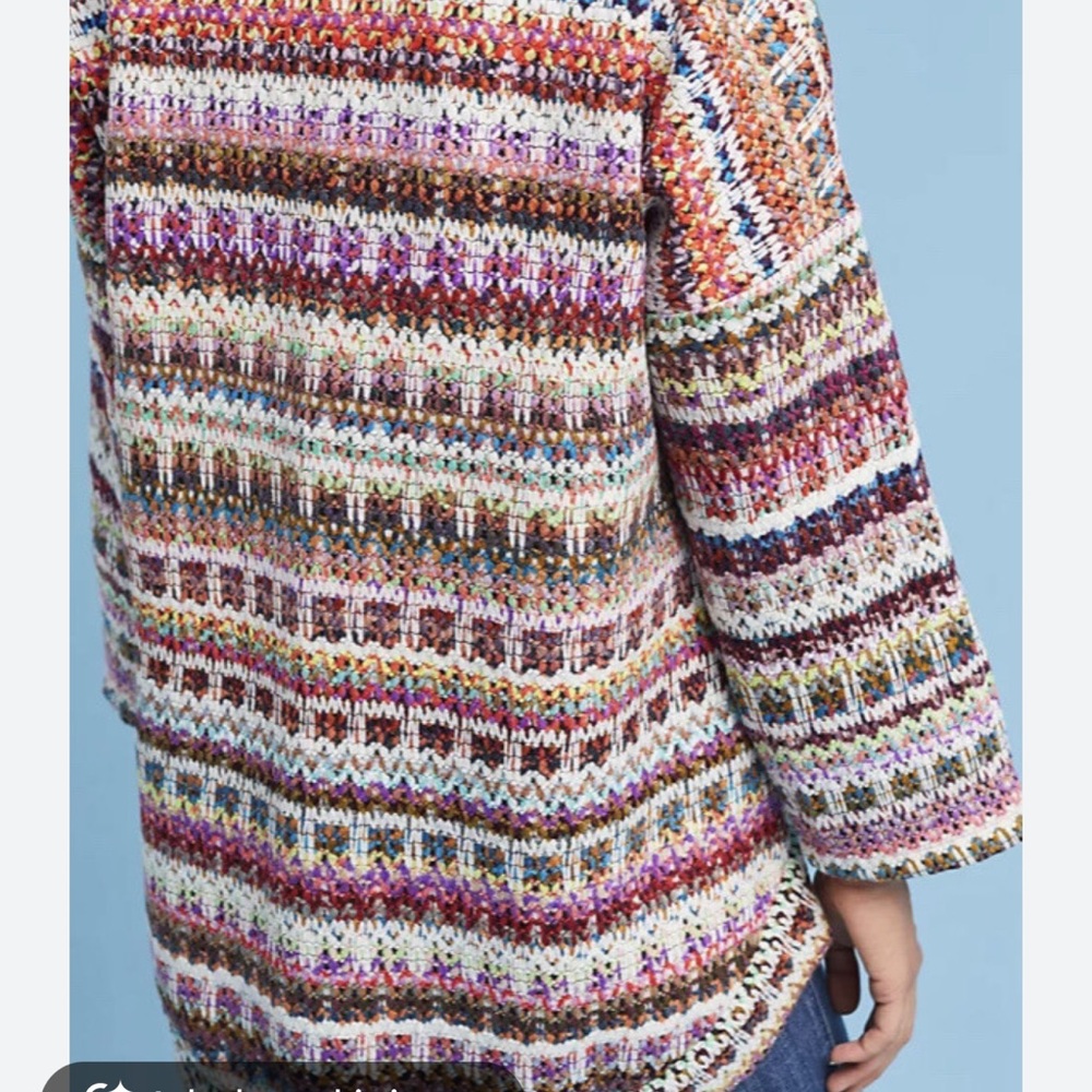 Anthropologie/dRA Los Angeles Knit Kimono Cardigan, Size Small, EUC - Picture 5 of 10